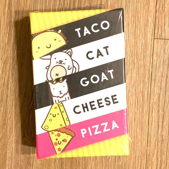 NWT | Taco Cat Goat Cheese Pizza Card Game Open Box 2-8 Players Ages 8+ - Picture 1 of 9